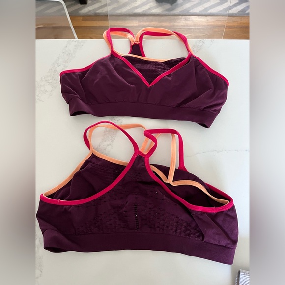 Four girls size xl (approx size 12-14) bras.  Art class, athleta & hanes. - Picture 6 of 7